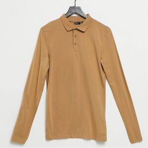 ASOS Long Sleeve Polo Tee